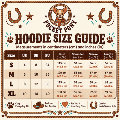 PocketPony - Pet Hoodie